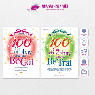 Sách, truyện đọc, truyện chữ, truyện mẹ kể bé nghe, 100 câu chuyện hay dành cho bé trai, bé gái -