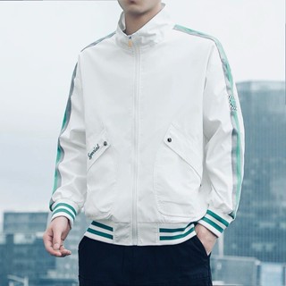 ÁO KHOÁC DÙ NAM NỮ 2 LỚP KHÔNG NÓN CHẠY SỌC CÁNH TAY SIÊU ĐẸP