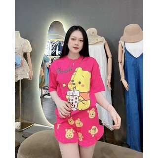 Sét bộ tăm lạnh bèo in 3d siêu xinh mặc nhà cực cuốn hút