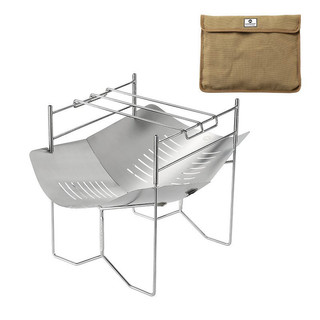 bếp củi xếp gọn Campingmoon SOLO - A4