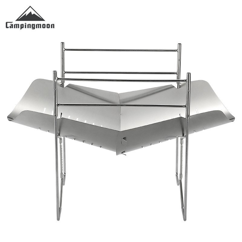 bếp củi xếp gọn Campingmoon SOLO - A4