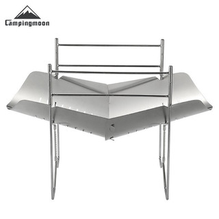 Bếp củi xếp gọn campingmoon solo - a4