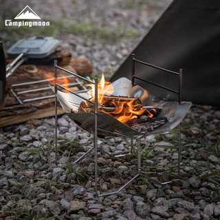 bếp củi xếp gọn Campingmoon SOLO - A4