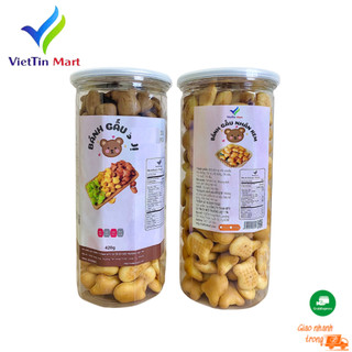Bánh Gấu Nhân Kem Mix 3 Vị Viettin Mart