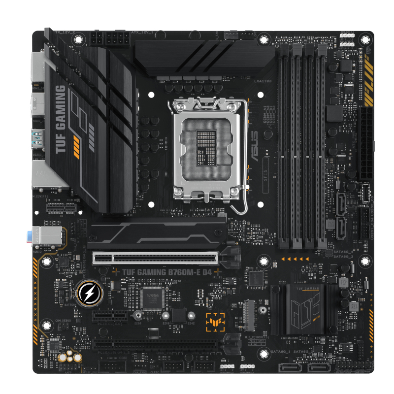 Mainboard Asus TUF Gaming B760M-E DDR4 - Hàng Chính Hãng