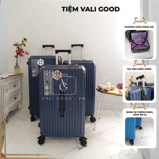 Vali kéo du lịch sọc đứng Big PC nhưa ABS cao cấp nhìu màu