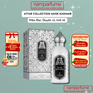Nước hoa unisex Musk Kashmir Attar Collection Hương xạ tinh khiết gỗ lưu hương lâu 10ml - Namparfume