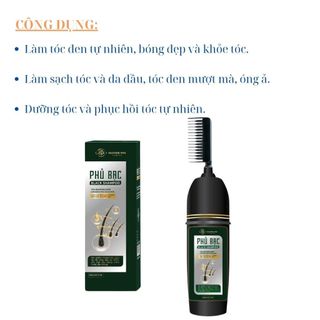 Dầu Gội Phủ Bạc Huyền Phi Black Shampoo 200ml