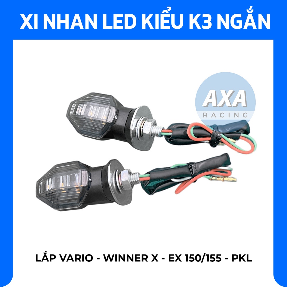 [XNK-N1] Cặp  LED xi nhan kiểu K3 chính hãng cho Winner X, Exciter, Vario, PKL,..