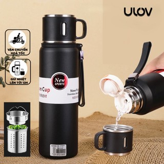 Ly Giữ Nhiệt Bằng Thép Không Gỉ 316 ULOV Thiết Kế Cỡ Lớn Tiện Dụng 600-1000ml - BNGNL04