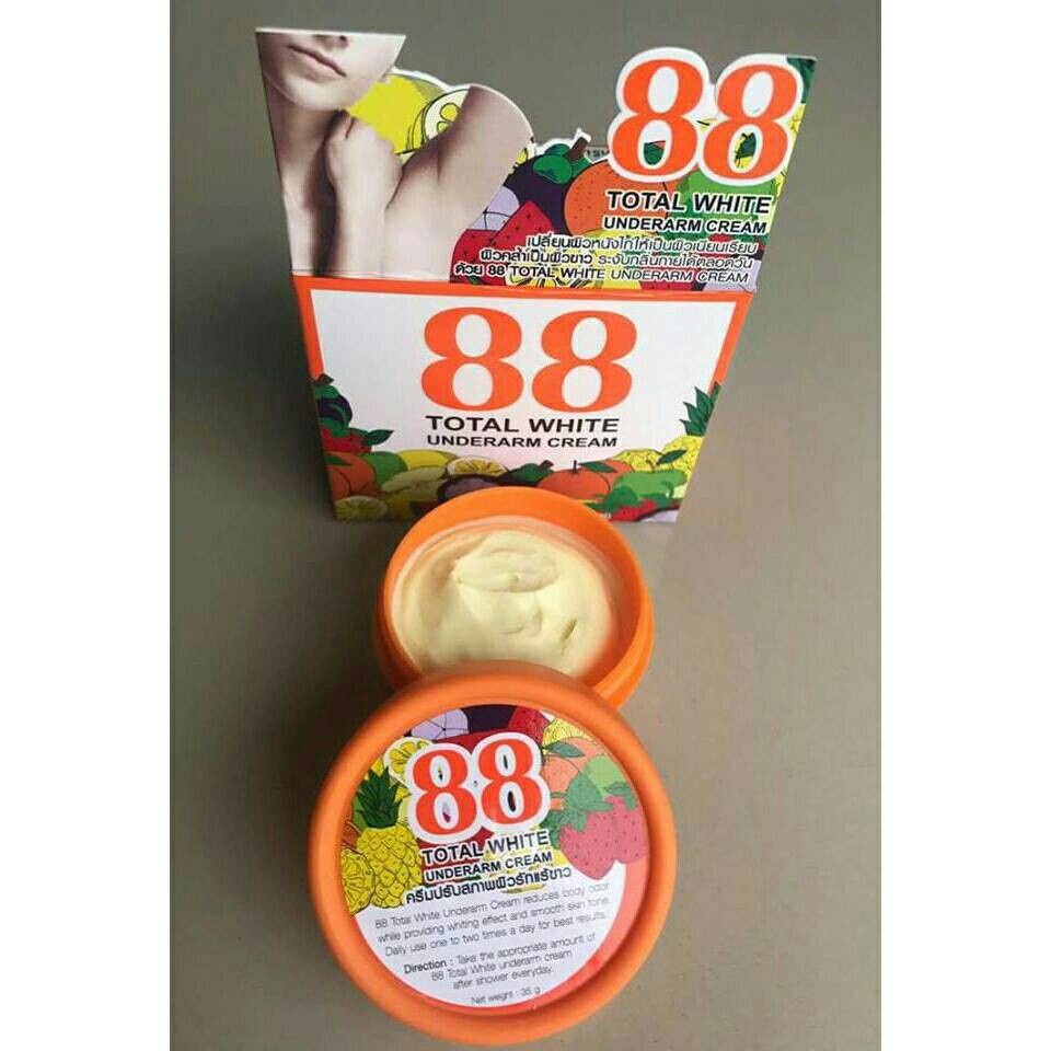 Kem thâm nách - Kem trắng nách 88 Total White Underarm Cream Thái Lan
