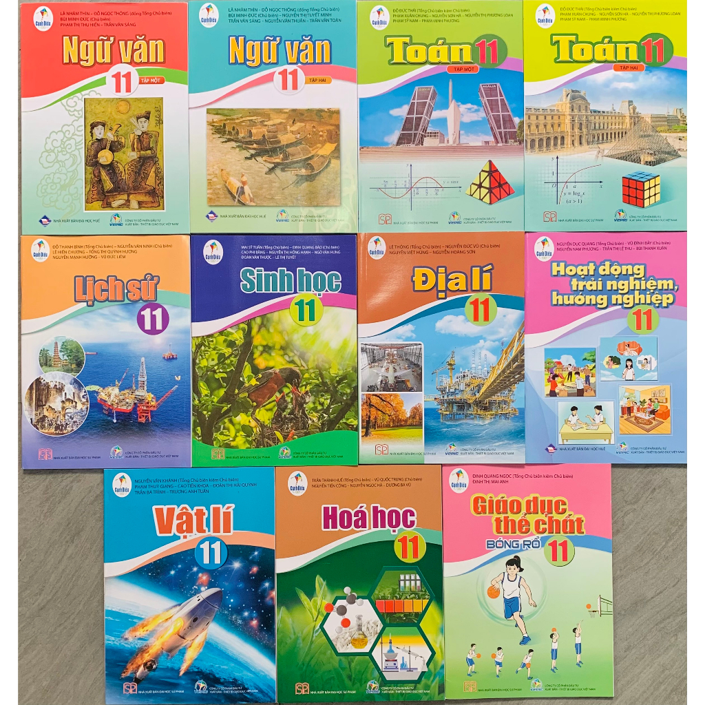Sách - Sách Giáo Khoa, Sách Bài Tập Lớp 11 (Bán lẻ cuốn) - Chương trình cánh diều