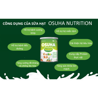 Sữa hạt dinh dưỡng Osuha - Nutrition