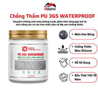 Sơn chống thấm hồ cá, chống thấm thùng xốp, chống thấm tường pu 365