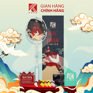 Vợt Cầu Lông KUNO Hạc Thần Limited, Chuyên Công, 4U, Sức Mạnh Tấn Công Nhanh, Uy Lực, Mạnh Mẽ