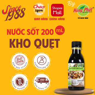Nước sốt kho quẹt chay ngon hùng phát chai 200ml