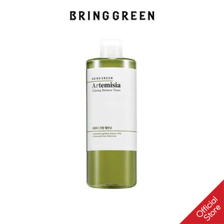 Nước Hoa Hồng Ngải Cứu Cấp Ẩm, Làm Mềm Da BRING GREEN ARTEMISIA CALMING BALANCE TONER 510ml