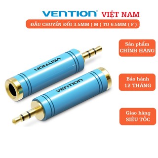 Đầu chuyển đổi 2 chiều Vention Audio 6.5mm (F) sang 3.5mm (M) và ngược lại
