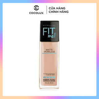 Kem Nền Fit Me Matte Poreless dành cho da thường đến da dầu (maybelline) [Coco Shop]