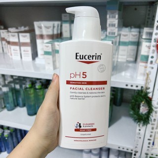 Sữa Rửa Mặt Eucerin PH5 Facial Cleanser Da Nhạy Cảm (400ml)