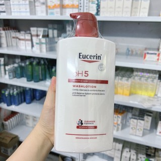 Sữa tắm dành cho da nhạy cảm Washlotion pH5 Eucerin 1000ml
