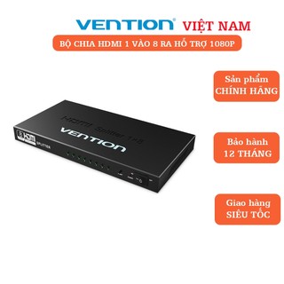 Bộ chia tín hiệu hdmi 1 vào 8 ra - vention hỗ trợ 3d, 4k