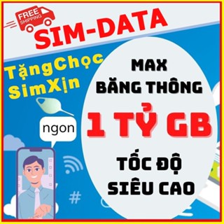 Sim DATA Mobifone 4G/5G 1 NĂM VD12M VD100Y D159V UMAX50N U1500 SD135 MXH100 12MDT150 VINAPHONE 4G 1 NĂM SIM VÀO MẠNG