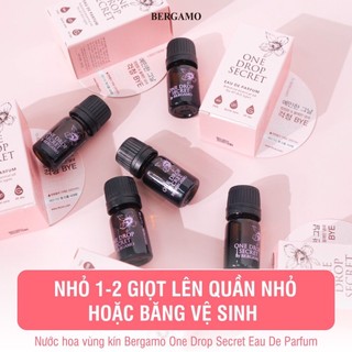 Nước Hoa Vùng Kín Bergamo One Drop 5ml