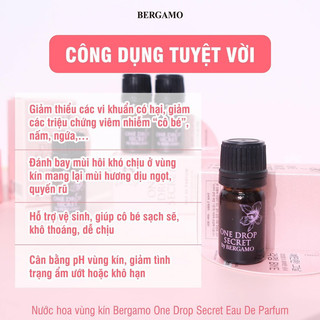 Nước Hoa Vùng Kín Bergamo One Drop 5ml