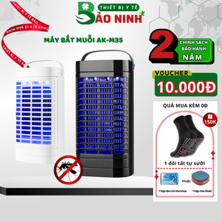 Đèn bắt muỗi thông minh AK-M35, máy bắt muỗi thông, máy đuổi muỗi an toàn sức khỏe