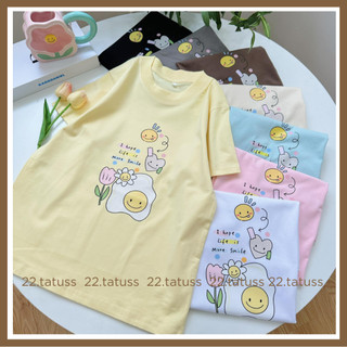 TRỨNG - Áo babytee pastel, vải cotton 100% chính phẩm, áo nữ form vừa 22.tatuss
