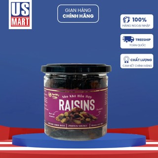 Nho khô raisins chile mix 3 loại healthy zing 250g