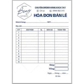 20 CUỐN HÒA ĐƠN 2 LIÊN KHỔ A5