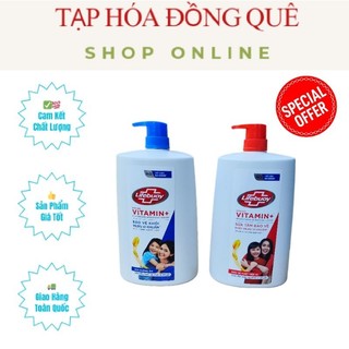 Sữa tắm lifebuoy 1,1kg bảo vệ khỏi 99,9% vi khuẩn vitamin +