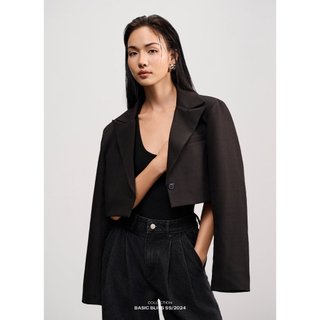 Áo khoác blazer croptop BASIC DYLAN BLAZER