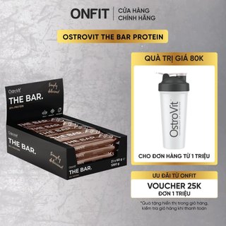 Ostrovit the bar protein | thanh protein và bữa ăn thay thế tiện lợi với 15g protein