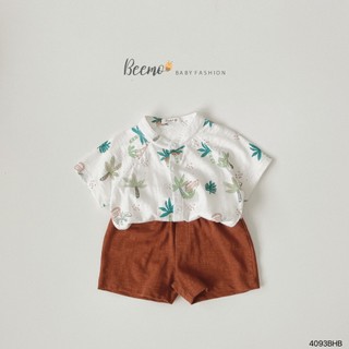 Beemo set cotton cổ tàu summer vibes
