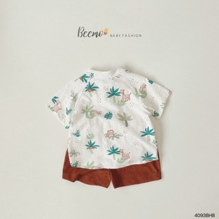 Beemo set cotton cổ tàu summer vibes