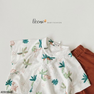 Beemo set cotton cổ tàu summer vibes