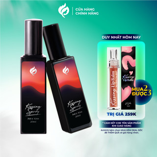 Xịt Thơm Miệng Kissing Spray Loli & The Wolf On Hương Juicy Kiss Vị Đào 20ml