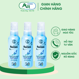 Xịt chống muỗi hương hoa  Remos  (60ml)
