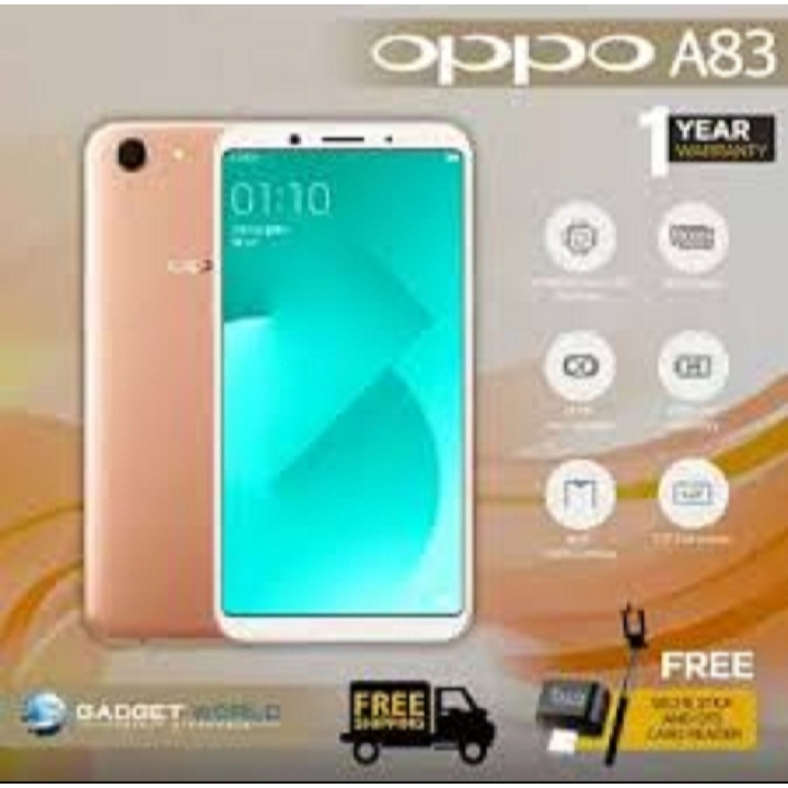 TRỢ GIÁ SIÊU RẺ ,Điện thoại Oppo A83 2sim ram 4G/64G mới Chính hãng, chiến Game PUBG/Liên Quân mướt .BH 12T