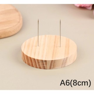 Đế gỗ cắm thú len Handmade Diy