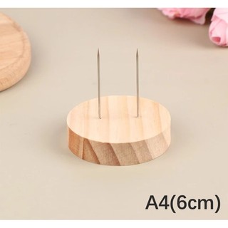 Đế gỗ cắm thú len Handmade Diy