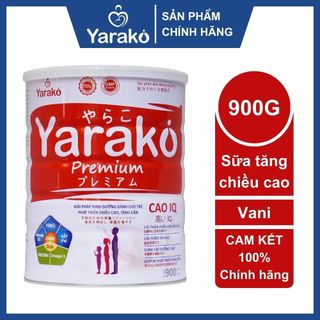 Sữa tăng chiều cao yarako premium caoiq tăng cường khả năng hấp thu dinh dưỡng dành cho trẻ phát triển chiều cao