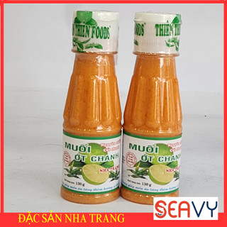 🍜🍶 Muối ớt chanh đỏ chấm hải sản Nha Trang, chua chua ngọt ngọt, chấm với mọi loại đồ ăn, 130g - Seavy 🍜🍶️