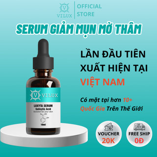 Serum Giảm Mụn Mờ Thâm Vilux Luxyta 10ml -Serum Phục Hồi Da Salicylic Acid -Tinh Chất Dưỡng Trắng Da
