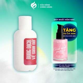 Dung Dịch Vệ Sinh Phụ Nữ Loli & The Wolf Hương Hoa Cỏ Thành Phần Tự Nhiên Chai 100ml