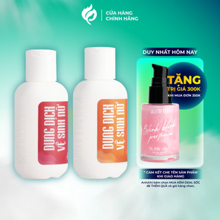 Dung Dịch Vệ Sinh Phụ Nữ Loli & The Wolf On Hương Hoa Cỏ Và Trái Cây Dịu Nhẹ, Lành Tính Chai 100ml