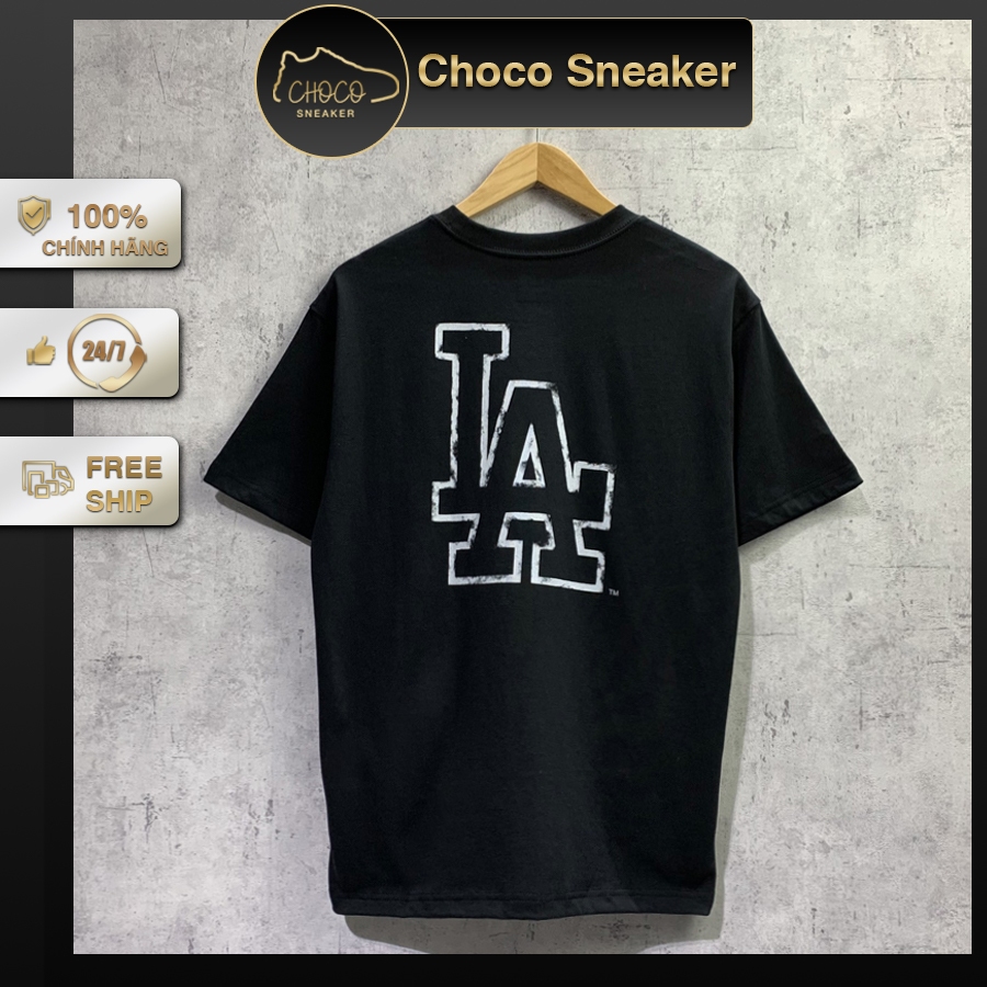 (Auth) Áo Thun New Era X MLB LA DODGERS PRINTED BLACK CODE : 13565700 | Choco Sneaker